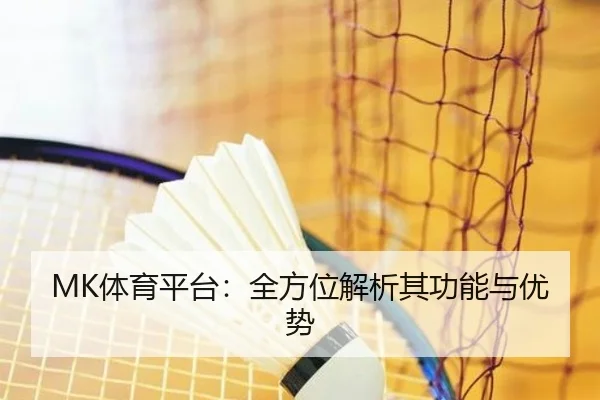 MK体育平台：全方位解析其功能与优势